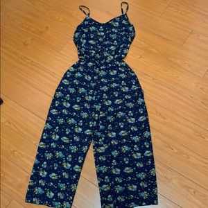 Floral jumpsuit